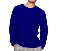 Maglione da uomo a maniche lunghe girocollo da uomo lavorato a maglia calda felpa leggera Premium Soft Touch Felpe Pullover Maglione testurizzato Maglione classico disponibile maglione sottile a nido