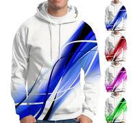 Maglione da uomo con cappuccio patchwork con cappuccio casual a maniche lunghe pullover con coulisse top unisex maglione da lavoro autunno comoda felpa per il tempo libero felpa sportiva stile
