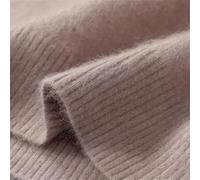 Maglione da uomo in cashmere con scollo rotondo lavorato a maglia di grandi dimensioni maglione a maniche lunghe, blu navy, S