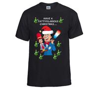 Maglione Di Natale 2023, Ken Dodd Iconico, Scouser Tattyfilarious Di Natale