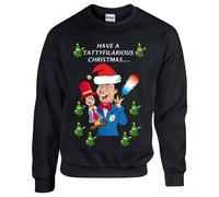 Maglione Di Natale 2023, Ken Dodd Iconico, Scouser Tattyfilarious Di Natale