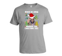 Maglione Di Natale 2023 RockIng Around The Christmas Tree Felpa / T-Shirt