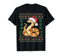 Maglione di Natale Kenyan Sand Boa Snake Ugly Xmas Maglietta