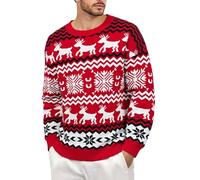 Maglione di Natale-Maglioni di Natalizio Uomo-Cappotto in Maglia, Capospalla Caldo E Accogliente per Le Feste, Perfetto per Un Abbigliamento Invernale Elegante E Caldo.