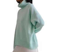 Maglione Dolcevita Da Donna Maglione Lavorato A Maglia Bianco A Maniche Lunghe Invernali Elegante Pullover In Lana Maglione Lavorato A Maglia Maglione Dolcevita Invernale Top Caldi Pullover Maglieri