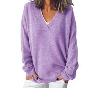 Maglione Donna Elegante Invernale Maglia Collo Alto/girocollo Taglie Forti Maglioni Basic Comodo Maglie Sweater Elasticizzato Pullover Leggero Da Casa Maglioncino Curvy Magliette Casual Autuno Inverno