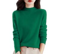 Maglione Donna, Maglia Manica Lunga, Tinta Unita Cashmere Pullover Donna, Only Abbigliamento Donna Saldi Autunno Invernali, Leggera Girocollo Lana Dolcevita Maglie, Maglioncini da Donna Invernale