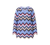 Maglione donna MIAMODA taglie forti vestibilità classica modello a punte 835163
