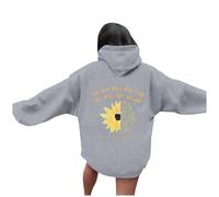 Maglione Donna Senza Maniche Hoodie Oversize a Scritte Interno Abbinate Ansietta sul Le Retro Oxygen Berserk Sport Vergini Scacchi Pipistrello Mettere Neve Tuta