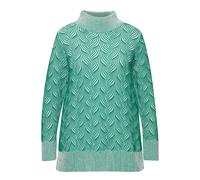 Maglione donna Ulla Popken taglie forti modello treccia manica lunga cotone...