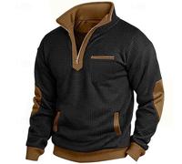 Maglione E Giacca Uomo Pullover di Elegante Ciniglia Economica Lacci Half Dentro Riflettente Davanti Cool Uomini Fiori Manicotti Patchwork Aderenti Militare Giacchetto Tipo