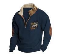 Maglione E Giacca Uomo Snowboard Grigio Scritte Bottoni Teschio sotto Guanti Riscaldata Peloso Fluorescenti Renna Cammello Pietre Traforato Strappati Corto Zero Tendenza