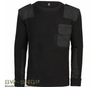 MAGLIONE ESERCITO TEDESCO NERO BW PULLOVER INVERNO CACCIA OUTDOOR ESERCITO...