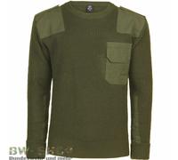 MAGLIONE ESERCITO TEDESCO NUOVO BW PULLOVER INVERNALE BLU MARINO OLIVA NERO...