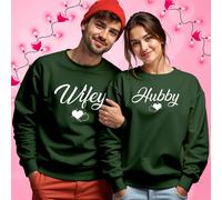 Maglione Felpa Coppie San Valentino Outfit Idee Abbinamento Moglie Marito #VD