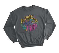 Maglione felpa donna tutto andrà bene consapevolezza della salute mentale #MHA