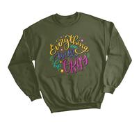 Maglione felpa donna tutto andrà bene consapevolezza della salute mentale #MHA