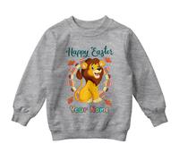 Maglione Felpa Happy Easter Leone Personalizzato Ragazzi E Ragazze Outfit...