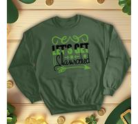 Maglione felpa Lets Get Shamrocked Family Funny St. Patrick's Day Irish1#STPD
