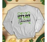 Maglione felpa Lets Get Shamrocked Family Funny St. Patrick's Day Irish1#STPD