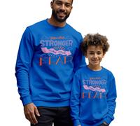 Maglione Felpa Uomo Bambini Sei Più Forte Consapevolezza Salute Mentale...