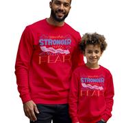 Maglione Felpa Uomo Bambini Sei Più Forte Consapevolezza Salute Mentale...