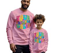 Maglione Felpa Uomo Bambino I Tuoi Sentimenti Sono Validi Consapevolezza...