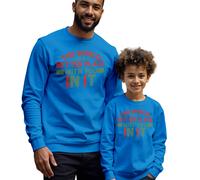 Maglione felpa uomo bambino mondo è un posto migliore consapevolezza della...