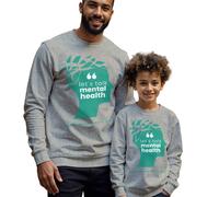Maglione felpa uomo bambino Silhouette Lets Talk consapevolezza della...