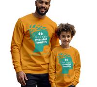 Maglione felpa uomo bambino Silhouette Lets Talk consapevolezza della...