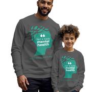 Maglione felpa uomo bambino Silhouette Lets Talk consapevolezza della...