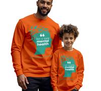 Maglione felpa uomo bambino Silhouette Lets Talk consapevolezza della...