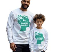 Maglione felpa uomo bambino Silhouette Lets Talk consapevolezza della...