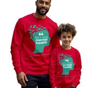 Maglione felpa uomo bambino Silhouette Lets Talk consapevolezza della...