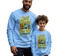 Maglione felpa uomo bambino smetti di provare a fissarmi consapevolezza...