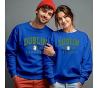 Maglione felpa uomo donna Dublin Irish St. Patricks Day verde parata #STPD