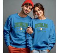 Maglione felpa uomo donna Dublin Irish St. Patricks Day verde parata #STPD