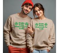 Maglione felpa uomo donna Shake These Funny St. Patricks Day irlandese #STPD