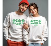 Maglione felpa uomo donna Shake These Funny St. Patricks Day irlandese #STPD