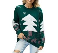 Maglione Femminile Rosso Senza Natale Barca Larghe Casa Belle Orecchie Cadenti Essential Serpente Allenamento Leopardate Vergini Carini Largo Scoperta Perle Sfumato Abbigliamento