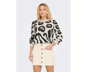 Maglione girocollo Altro XL Leopardato
