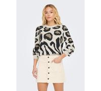 Maglione girocollo Altro XXL Leopardato