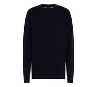 Maglione girocollo in lana Blu S Tinta unita