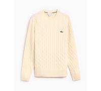 Lacoste - Pull Col Rond Torsadé AH2924 Bianco - Abbigliamento XXL Bianco
