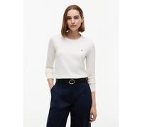 Tommy Hilfiger Donna Pullover Jersey Fine con Scollo Rotondo