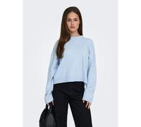 ONLY - Maglione squadrato con scollo rotondo azzurro-Blu 34