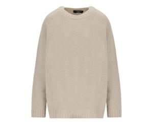 MAGLIONE GIROCOLLO PESCO BEIGE MAX MARA WEEKEND XS