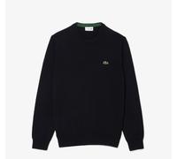 Maglione Girocollo Uomo Lacoste Cotone AH1985 031 Nero