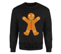 Maglione grafico felpa abbinata famiglia vacanze di Natale uomo pan di zenzero