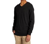 Maglione Hopenlife Vis uomo classico nero scollo a V S